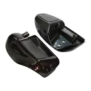 ABS 下部ベントレッグフェアリング ハーレー ストリート グライド 14 以降 ブラック フォレストに適合 ABS Lower Vented Leg Fairings Fit For Harley Street Glide 14-later Black Forest 【並行輸入品】