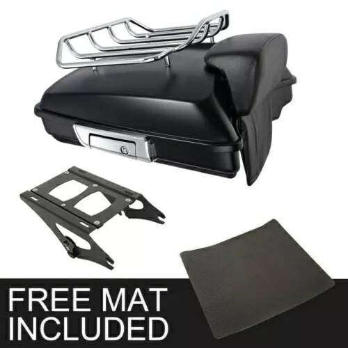 Razor トランク バックレスト マウント ラック ハーレー ツアー パック ロード キング グライド 14 以降に適合 Razor Trunk Backrest Mount Rack Fit For Harley Tour Pak Road King Glide 14-later 【並行輸入品】