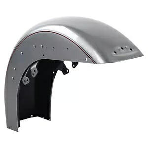 フロントフェンダー ハーレー ツーリング エレクトラ トライ グライド 14-2023 ビレットシルバーに適合 Front Fender Fit For Harley Touring Electra Tri Glide 14-2023 Billet Silver 【並行輸入品】|カスタムパーツ WORLD倉庫