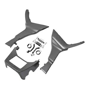 ABS フェアリング スポイラー カバー ハーレー ロード グライド FLTRX 17+ ビレットシルバーに適合 ABS Fairing Spoilers Cover Fit For Harley Road Glide FLTRX 17+ Billet Silver 【並行輸入品】