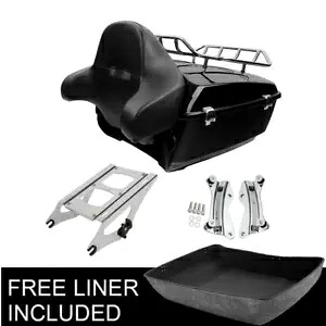 キングパック トランクパッドマウント + ドッキングフィット ハーレーツアーパック ストリートグライド 14-up King Pack Trunk Pad Mount + Docking Fit For Harley Tour Pak Street Glide 14-up 【並行輸入品】