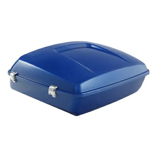 チョップドパック トランク ハーレー ツアーパック エレクトラ グライド 14-UP 15 エレクトリック ブルー用 Chopped Pack Trunk Fit For Harley Tour Pak Electra Glide 14-UP 15 Electric Blue 【並行輸入品】