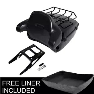 キングパック トランクトップラック & 2 アップマウント ハーレーツアーパックスポーツグライド 18-22 に適合 King Pack Trunk Top Rack & 2 Up Mount Fit For Harley Tour Pak Sport Glide 18-22 【並行輸入品】｜カスタムパーツ WORLD倉庫