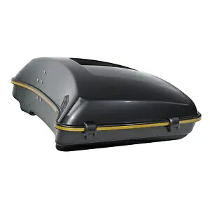 Razor トランク フィット ハーレー ツーリング 2014 年以降 ゴールド/ブラック 幾何学的形状 フェード Razor Trunk Fit For Harley Touring 2014-later Gold/Black Geometric Shape Fade 【並行輸入品】
