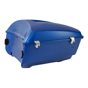 ABS キングパック トランク ハーレー ツーリング エレクトラ グライド 14-up 16 エレクトリック ブルー用 ABS King Pack Trunk Fit For Harley Touring Electra Glide 14-up 16 Electric Blue 【並行輸入品】