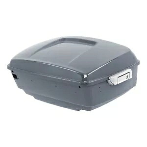 キングパック トランク ラッチ付き ハーレー ツーリング ロード グライド 14-UP ガンシップ グレーに適合 King Pack Trunk W/ Latch Fit For Harley Touring Road Glide 14-UP Gunship Gray 【並行輸入品】｜カスタムパーツ WORLD倉庫