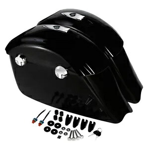 グロスサドルバッグ電子ラッチインドロードマスター 15-24 チーフテン 14-18 に適合 Gloss Saddlebag Electronic Latch Fit For Indian Roadmaster 15-24 Chieftain 14-18 【並行輸入品】