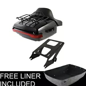 キング トランク マウント LED テールライト ハーレー ツアー パック ロード グライド FLTRX 14-up に適合 King Trunk Mount LED Tail Light Fit For Harley Tour Pak Road Glide FLTRX 14-up 【並行輸入品】