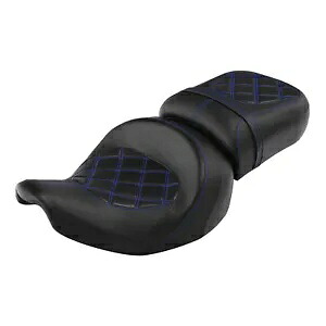 ブルーステッチ 運転席&助手席 インディアン チーフテン リミテッド 17-23 に適合 Blue Stitches Driver & Passenger Seat Fit For Indian Chieftain Limited 17-23 【並行輸入品】