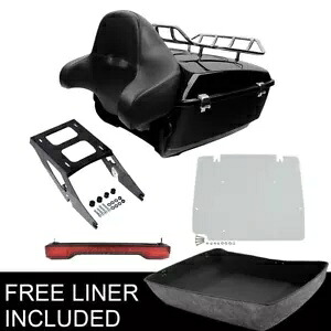 キング トランク パッド 2UP マウント テール ライト プレート ハーレー スポーツ グライド FLSB 18 アップに適合 King Trunk Pad 2UP Mount Tail Light Plate Fit For Harley Sport Glide FLSB 18-up 【並行輸入品】