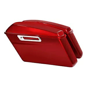 ABS ハードサドルバッグ ハーレー ツーリング ロード グライド 2014 以降 ウィキッド レッドに適合 ABS Hard Saddlebags Fit For Harley Touring Road Glide 2014-later Wicked Red 【並行輸入品】 94,380円