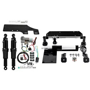 電動センタースタンドマウント & リアエアサスペンションハーレーロードキング 17-23 に適合 Electric Center Stand Mount & Rear Air Suspension Fit For Harley Road King 17-23 【並行輸入品】|カスタムパーツ WORLD倉庫