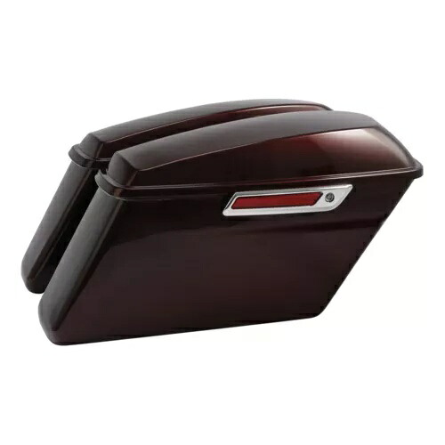 ペア ハード サドルバッグ ハーレー ツーリング ロードキング 14 以降 ツイスト チェリーに適合 Pair Hard Saddlebags Fit For Harley Touring Road King 14-later Twisted Cherry 【並行輸入品】｜カスタムパーツ WORLD倉庫