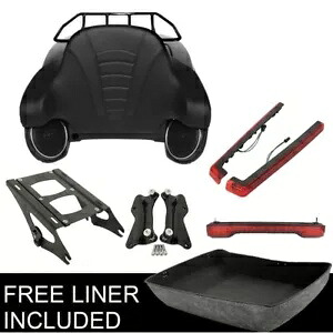 キングパック トランクパッドマウント ドッキングスピーカー ライトフィット ハーレーロードキング 14-23用 King Pack Trunk Pad Mount Docking Speakers Light Fit For Harley Road King 14-23 【並行輸入品】｜カスタムパーツ WORLD倉庫