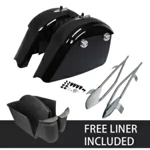 サドルバッグ電子ラッチ取り付けレールインドロードマスター 2015-2018 に適合 Saddlebags Electronic Latch Mounting Rails Fit For Indian Roadmaster 2015-2018 【並行輸入品】｜カスタムパーツ WORLD倉庫