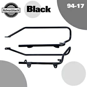 ブラック ハード サドルバッグ変換ブラケットはソフテイル ヘリテージ デラックス 94-17 に適合します。 Black Hard Saddlebags Conversion Brackets Fits for Softail Heritage Deluxe 94-17 【並行輸入品】