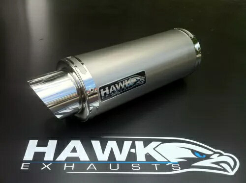 Hawk - スズキ GSX 600 F 97-06 チタン GP レース エキゾーストカン、サイレンサー Hawk - Suzuki GSX 600 F 97-06 Titanium GP Race Exhaust Can, Silencer 【並行輸入品】
