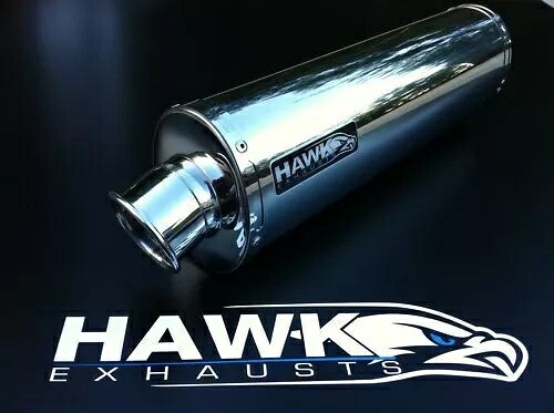 ホーク トライアンフ ストリート トリプル デイトナ 675 2013 + ステンレススチール オーバル エキゾースト カン Hawk Triumph Street Triple Daytona 675 2013 + Stainless Steel Oval Exhaust Can 【並行輸入品】 55,660円