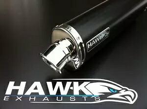 ホンダ CBF 600 04-07 ブラック オーバル エキゾースト 缶 ロード リーガル Honda CBF 600 04-07 Black Oval Exhaust Can Road Legal 【並行輸入品】