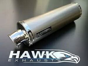 ホーク ホンダ CBR500R 2012 + チタン丸型エキゾーストカンサイレンサー SL Hawk Honda CBR500r 2012 + Titanium Round Exhaust Can Silencer SL 【並行輸入品】