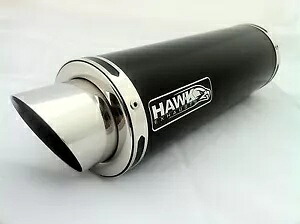 ヤマハ FZ1 N FZ1-N 2006- ブラック ステンレス スタビー GP レース エキゾースト カン、250mm Yamaha FZ1 N FZ1-N 2006- Black Stainless Stubby GP Race Exhaust Can, 250mm 【並行輸入品】