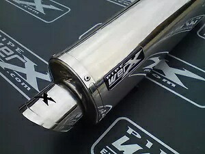 スズキ GSX 1250 FA 2009- ステンレススチール ラウンド エキゾースト 缶 道路合法、 Suzuki GSX 1250 FA 2009- Stainless Steel Round Exhaust Can Road Legal, 【並行輸入品】