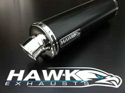 スズキ GSXR 1000 K9 L0 L1 の黒い円形の排気レース缶、道路法定 Suzuki GSXR 1000 K9 L0 L1 Black Round Exhaust Race Can , Road Legal 【並行輸入品】