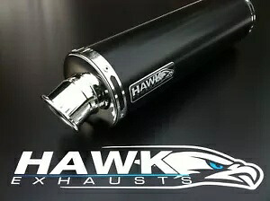 ヤマハ FZS600 Fazer ブラック ラウンド エキゾーストカン サイレンサー Yamaha FZS 600 Fazer Black Round Exhaust Can, Silencer 【並行輸入品】