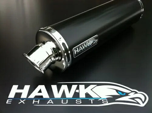 ホーク - ヤマハ YZF R6 03-05 ブラック ラウンド エキゾースト カン SL Hawk - Yamaha YZF R6 03-05 Black Round Exhaust Can SL 【並行輸入品】 55,660円
