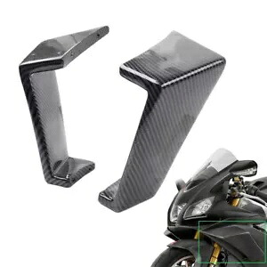 Carbon Fiber Winglet Fixed Wing Air Deflectors Fairing For Aprilia RSV4 RF 09-21 Carbon Fiber Winglet Fixed Wing Air Deflectors Fairing For Aprilia RSV4 RF 09-21 【並行輸入品】