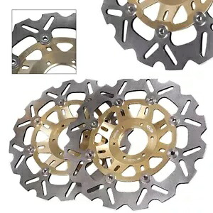 2x Front Brake Disc Rotors Fit Honda CBR250RR (NC22) 1990-1999 Stainless Steel 2x Front Brake Disc Rotors Fit Honda CBR250RR (NC22) 1990-1999 Stainless Steel 【並行輸入品】
