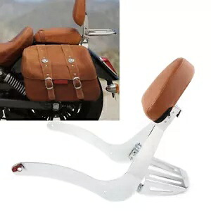 Sissy Bar Passenger Backrest Pad Mouting Spools Fit Indian Scout Sixty/ABS Sissy Bar Passenger Backrest Pad Mouting Spools Fit Indian Scout Sixty/ABS 【並行輸入品】
