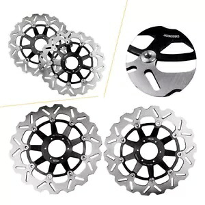 Pair Front Brake Disc Rotors FIT Honda CBR1100XX CB1300 X1100 ELEVEN 1999-2004 Pair Front Brake Disc Rotors FIT Honda CBR1100XX CB1300 X1100 ELEVEN 1999-2004 【並行輸入品】｜カスタムパーツ WORLD倉庫