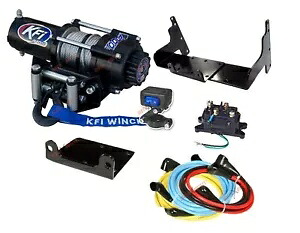Polaris Xplorer Xpedition 1995-2003 ウインチとマウント プレート キット 2000 ポンド KFI ATV Polaris Xplorer Xpedition 1995-2003 Winch and Mount Plate Kit 2000 lbs KFI ATV 【並行輸入品】