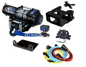 Polaris Sportsman 800 2011-2014 ウインチとマウント プレート キット 2000 ポンド KFI ATV Polaris Sportsman 800 2011-2014 Winch and Mount Plate Kit 2000 lbs KFI ATV 【並行輸入品】 62,315円