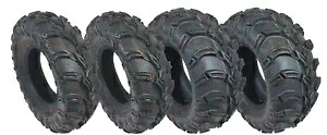 ヤマハ グリズリー 660 タイヤ ATV ITP Mudlite 4 個セット フロント 25x8-12 リア 25x10-12 Yamaha Grizzly 660 Tires Atv ITP Mudlite set of 4 Front 25x8-12 2 Rear 25x10-12 【並行輸入品】