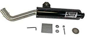 HMF ブラック ヤマハ グリズリー 700 エキゾースト スリップオン マフラー 2014-2023 ATV パフォーマンス HMF Black Yamaha Grizzly 700 Exhaust Slip On Muffler 2014-2023 ATV Performance 【並行輸入品】｜カスタムパーツ WORLD倉庫