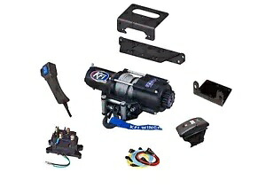 Polaris Ranger 1000 ウインチとマウント プレート キット EPS プレミアム 2020-2024 4500 ポンド KFI Polaris Ranger 1000 Winch and Mount Plate Kit EPS Premium 2020-2024 4500 lbs KFI 【並行輸入品】