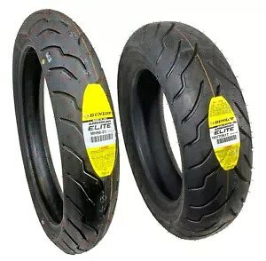 ダンロップ アメリカンエリート MH90-21 160/70B17 バイクタイヤ フロント リア セット Dunlop American Elite MH90-21 160/70B17 Motorcycle Tires Front Rear Set 【並行輸入品】