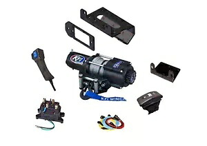 Can-Am HD7 ディフェンダー ウインチとマウント プレート キット 2022-2024 4500 ポンド KFI Max HD 7 Can-Am HD7 Defender Winch and Mount Plate Kit 2022-2024 4500 lbs KFI Max HD 7 【並行輸入品】｜カスタムパーツ WORLD倉庫
