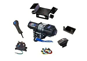ホンダ 700 パイオニア ウインチとマウント プレート キット 2014-2024 4500 ポンド KFI UTV 700-4 Honda 700 Pioneer Winch and Mount Plate Kit 2014-2024 4500 lbs KFI UTV 700-4 【並行輸入品】｜カスタムパーツ WORLD倉庫