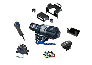 ホンダ 1000 タロン ウインチとマウント プレート キット 2022-2024 4500 ポンド KFI UTV 1000-4 RX Honda 1000 Talon Winch and Mount Plate Kit 2022-2024 4500 lbs KFI UTV 1000-4 R X 【並行輸入品】