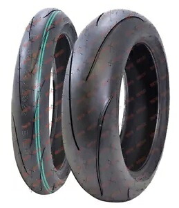 ダンロップ Q5 190/55ZR17 120/70ZR17 スポーツマックス フロント リア オートバイ タイヤ Dunlop Q5 190/55ZR17 120/70ZR17 Sportmax Front Rear Motorcycle Tires 【並行輸入品】