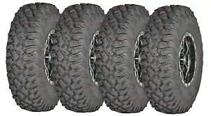 ITP コヨーテ 33x10-15 ATV タイヤ 4 個セット 8 プライ 33 10 15 ラジアル フロント リア ITP Coyote 33x10-15 Atv Tires Set of 4 8 ply 33 10 15 Radial Front Rear 【並行輸入品】
