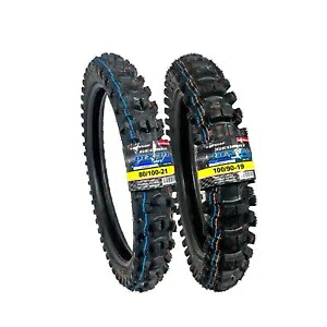 ダンロップ MX34 100/90-19 80/100-21 フロント リア タイヤ セット ダートバイク MX 34 オートバイ Dunlop MX34 100/90-19 80/100-21 Front Rear Tire Set Dirt Bike MX 34 Motorcycle 【並行輸入品】