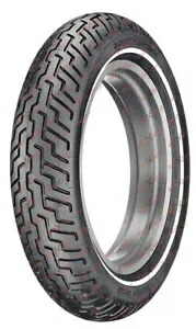ダンロップ D402 MT90B16 スリム ホワイト ウォール フロント オートバイ タイヤ 45006655 Whitewall Dunlop D402 MT90B16 Slim White Wall Front Motorcycle Tire 45006655 Whitewall 【並行輸入品】