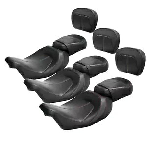 Driver & Passenger Seat + Sissy Bar Pad Fit For Harley CVO Street Glide 09-23 22 Driver & Passenger Seat + Sissy Bar Pad Fit For Harley CVO Street Glide 09-23 22 【並行輸入品】