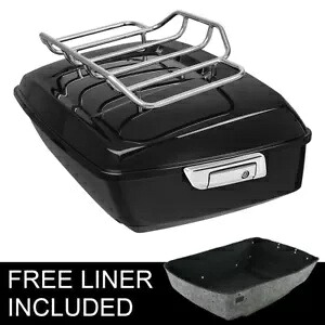 King Pack Trunk Luggage Rack Fit For Harley Tour Pak Road Electra Glide 14-23 22 King Pack Trunk Luggage Rack Fit For Harley Tour Pak Road Electra Glide 14-23 22 【並行輸入品】
