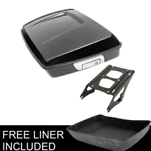Chopped Pack Trunk Black Mounting Rack Fit For Harley Tour Pak Road King 14-23 Chopped Pack Trunk Black Mounting Rack Fit For Harley Tour Pak Road King 14-23 【並行輸入品】｜カスタムパーツ WORLD倉庫