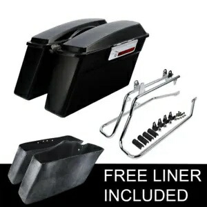 Hard Saddlebags Conversion Bracket Fit For Harley Heritage Softail 1984-2017 16 Hard Saddlebags Conversion Bracket Fit For Harley Heritage Softail 1984-2017 16 【並行輸入品】